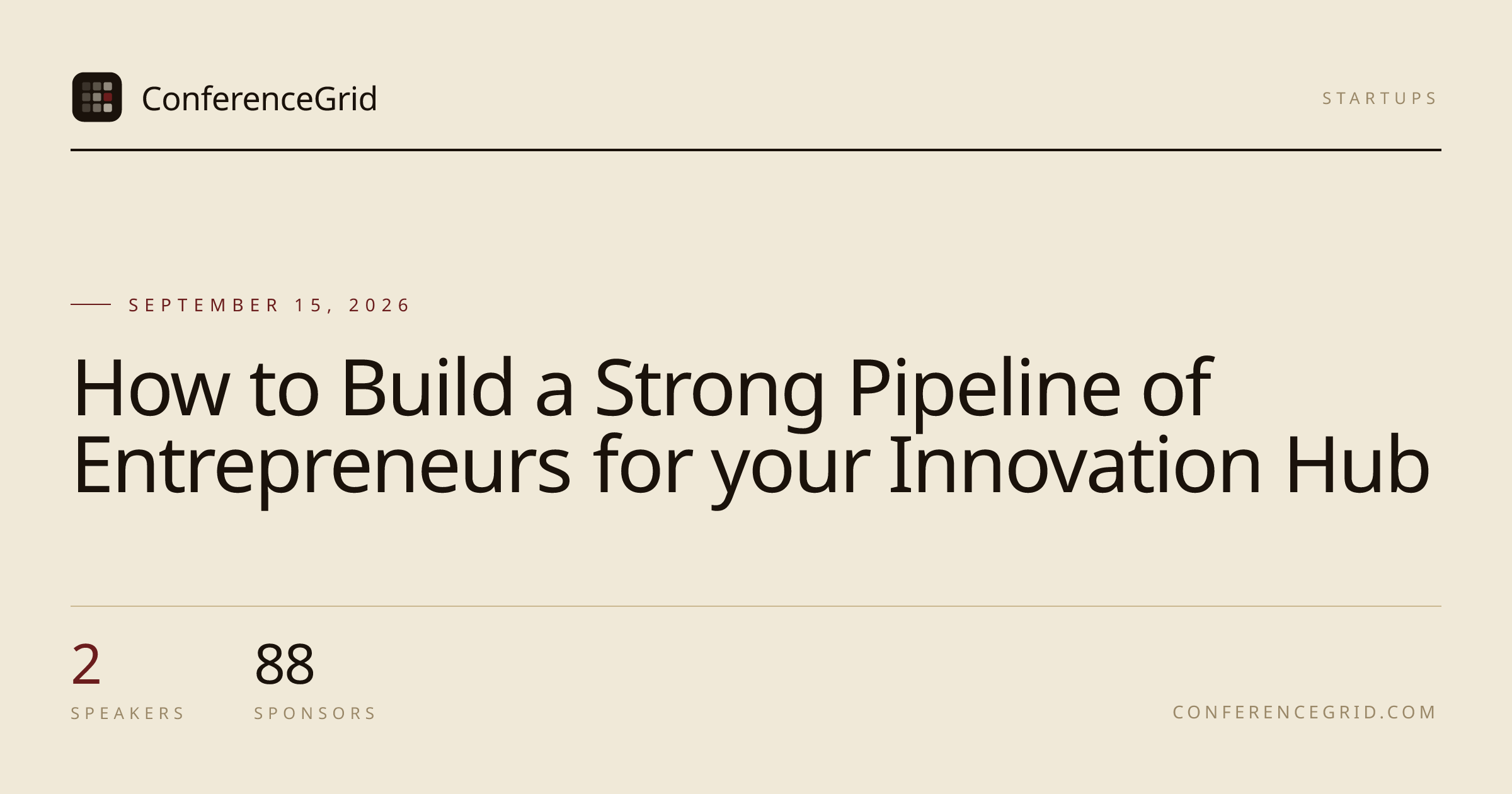 How to Build a Strong Pipeline of Entrepreneurs for your Innovation Hub ...