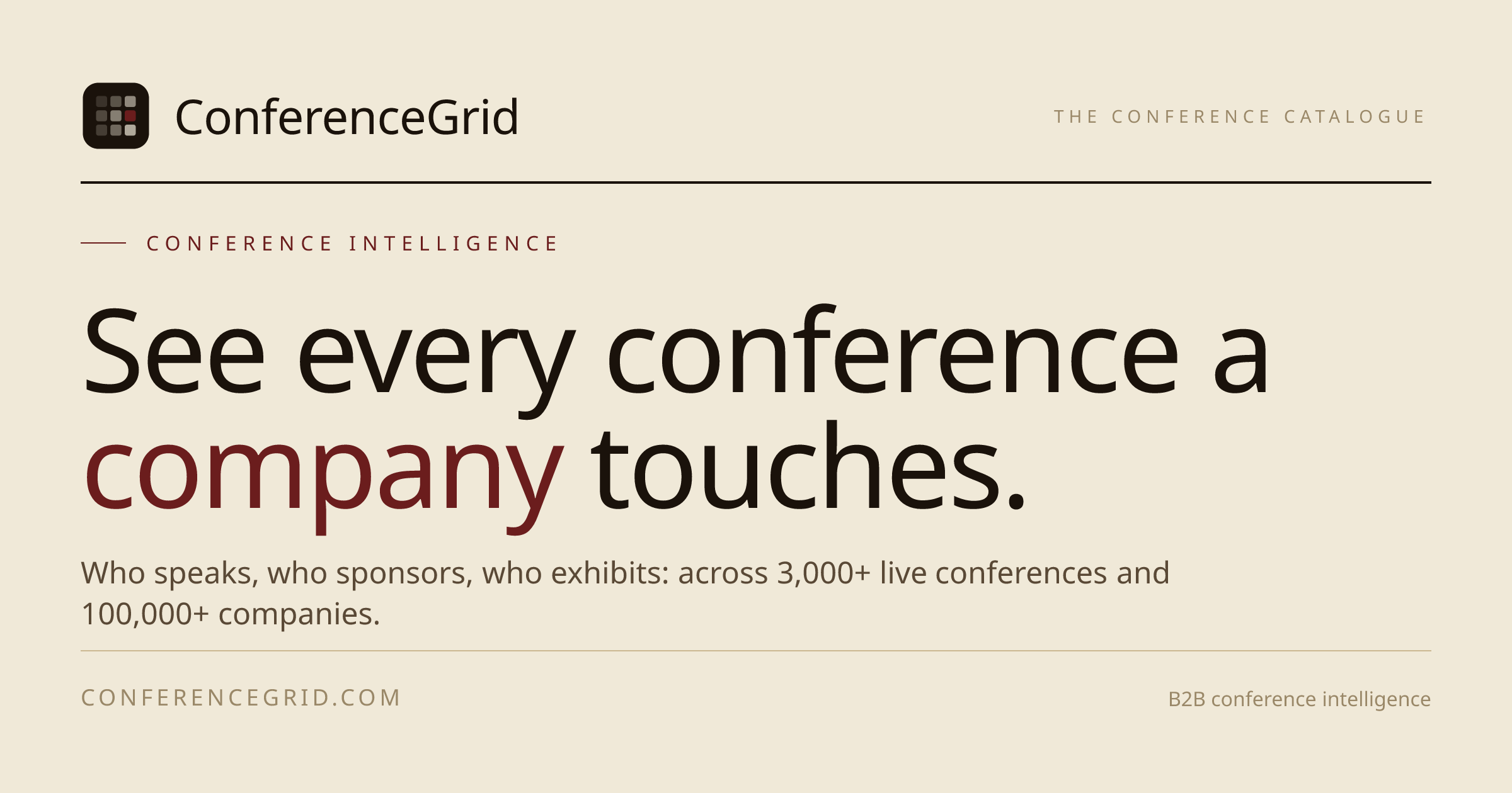 ConferenceGrid screenshot 1
